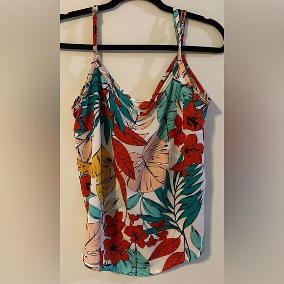 NWT, OKO, Tropical Tank w/Adjustable Straps, Size S - Picture 5 of 7